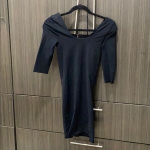 Alice and Olivia black mini dress